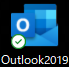 Outlook2019 のショートカット・アイコン