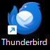 Thunderbird のショートカット・アイコン